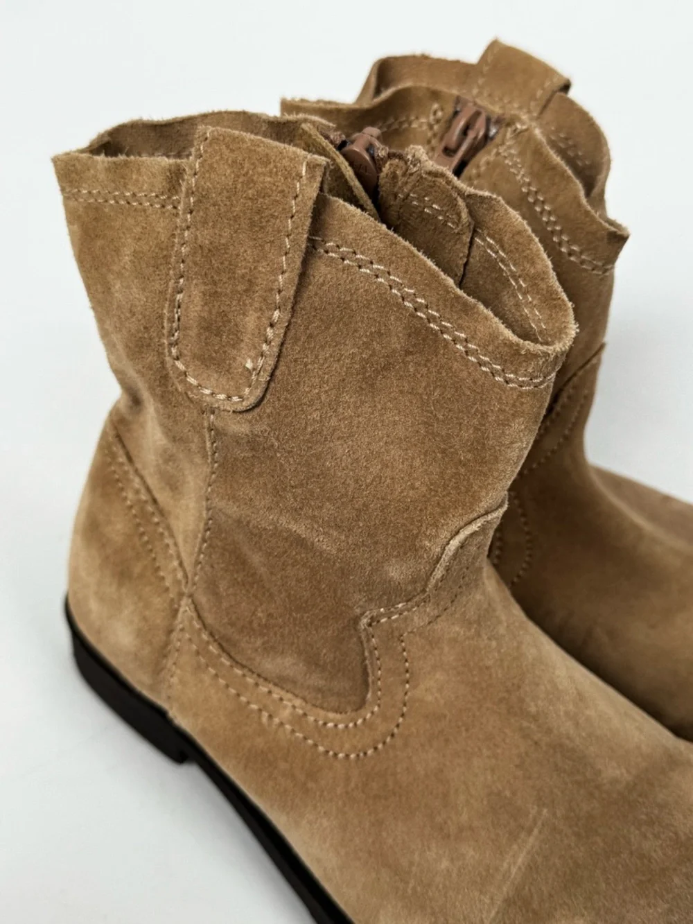 Zara suede ankle